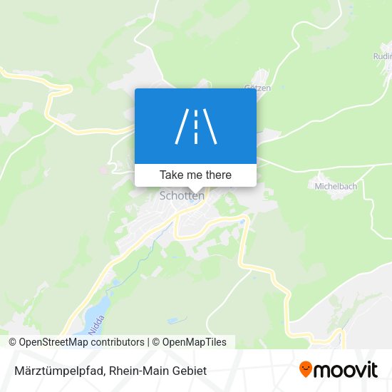 Märztümpelpfad map