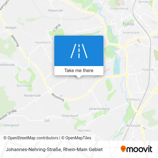 Карта Johannes-Nehring-Straße