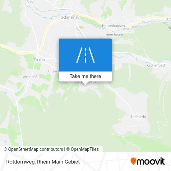 Карта Rotdornweg