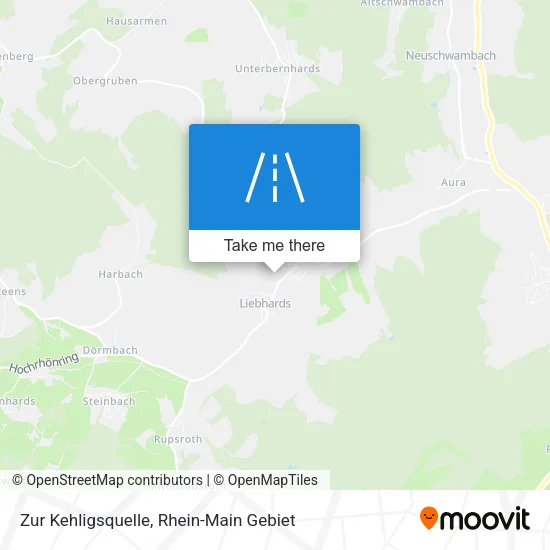 Карта Zur Kehligsquelle