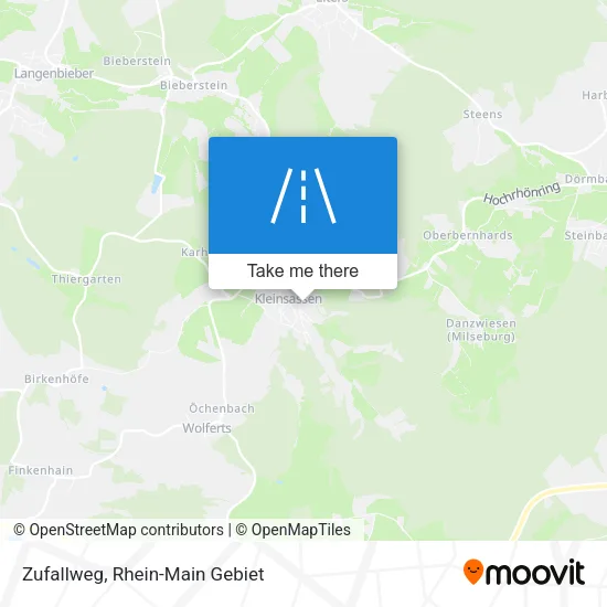 Карта Zufallweg