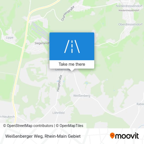 Карта Weißenberger Weg