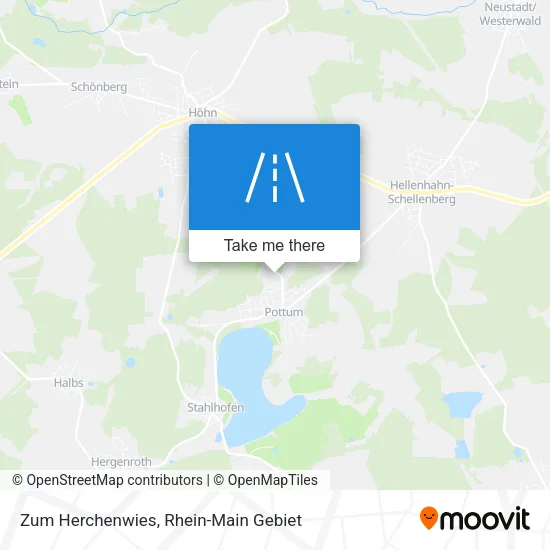 Карта Zum Herchenwies