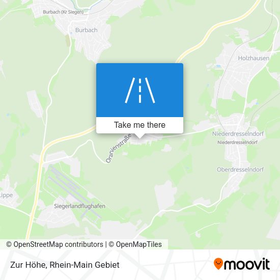 Zur Höhe map