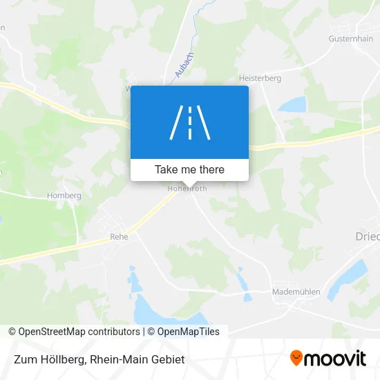 Карта Zum Höllberg