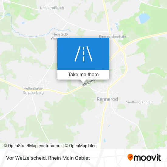 Карта Vor Wetzelscheid