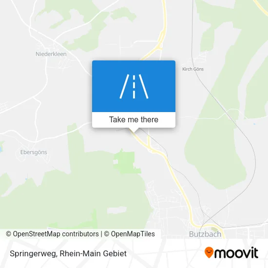 Карта Springerweg