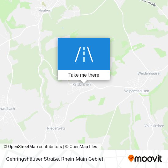 Gehringshäuser Straße map