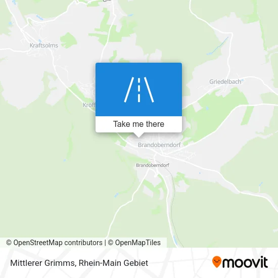Mittlerer Grimms map