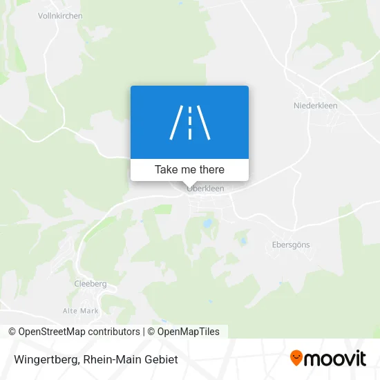 Карта Wingertberg