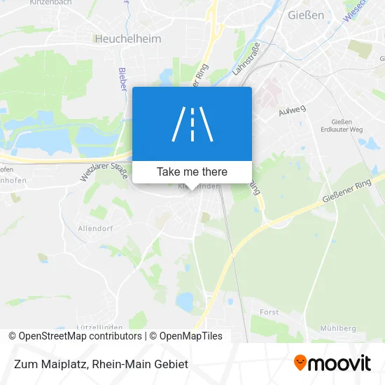 Карта Zum Maiplatz