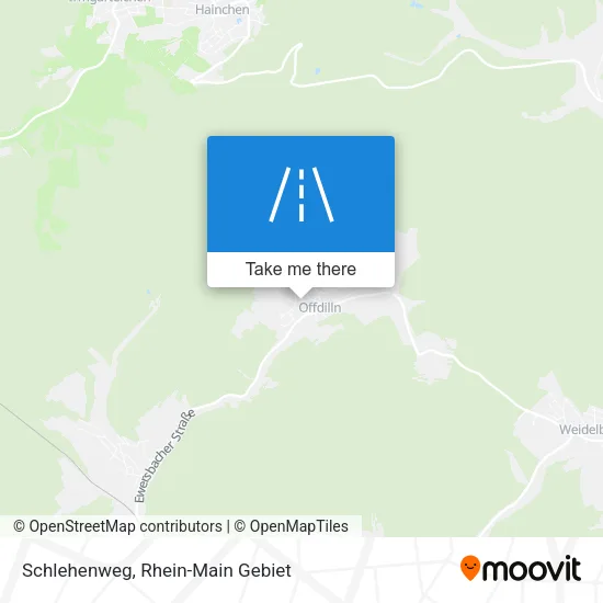Карта Schlehenweg