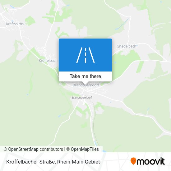 Карта Kröffelbacher Straße
