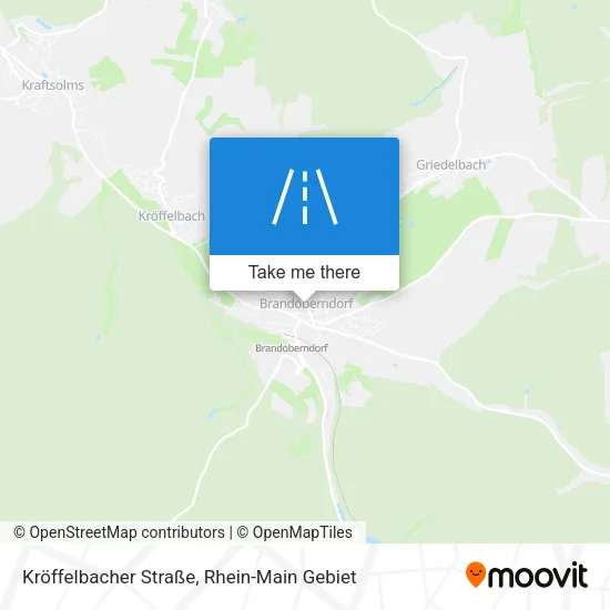 Карта Kröffelbacher Straße