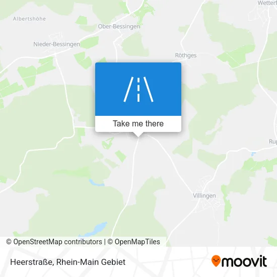 Карта Heerstraße