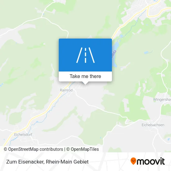 Карта Zum Eisenacker