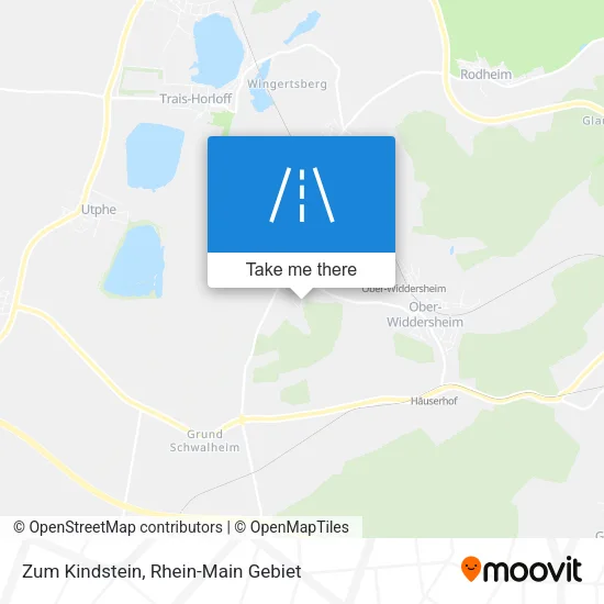 Карта Zum Kindstein