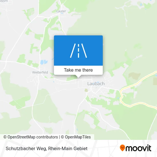 Карта Schutzbacher Weg