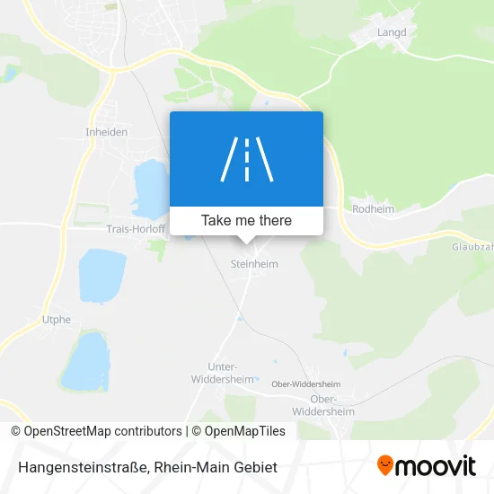 Карта Hangensteinstraße