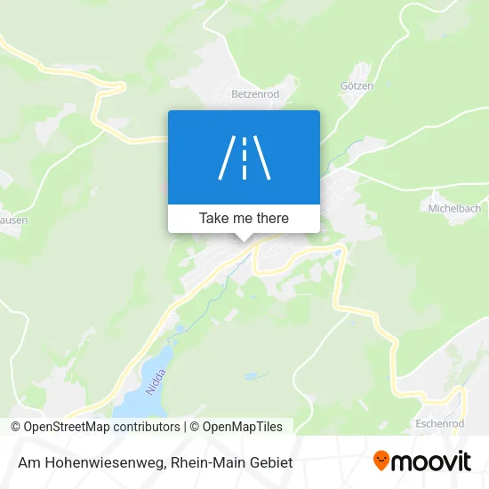 Am Hohenwiesenweg map