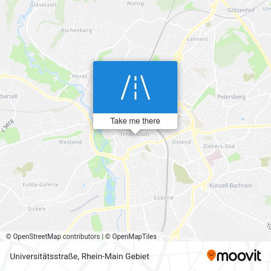 Universitätsstraße map