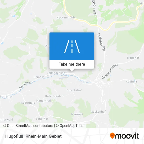 Карта Hugofluß