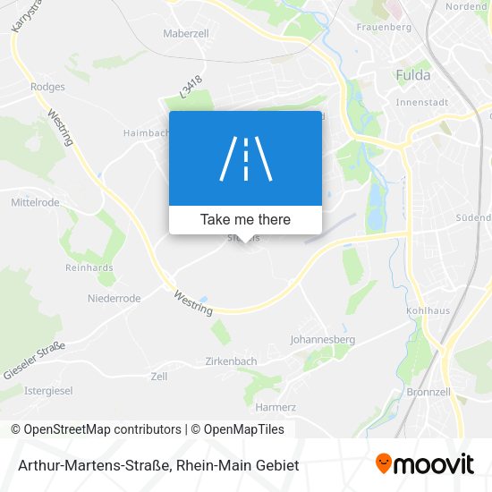 Arthur-Martens-Straße map