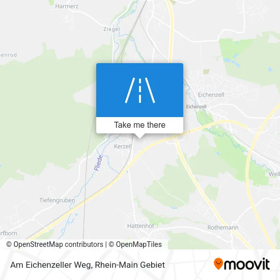 Карта Am Eichenzeller Weg