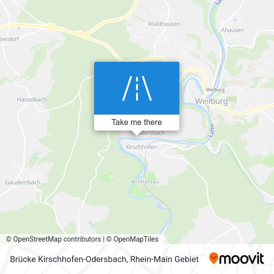 Brücke Kirschhofen-Odersbach map