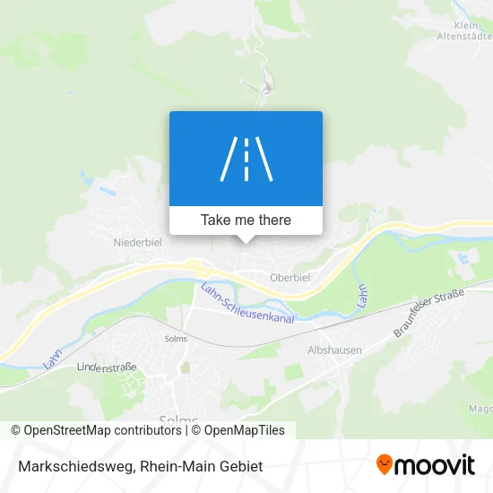Карта Markschiedsweg