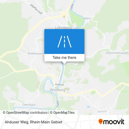 Карта Ahäuser Weg