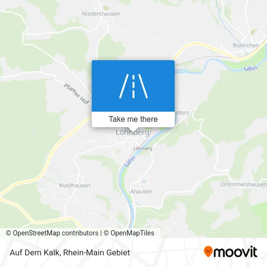 Карта Auf Dem Kalk