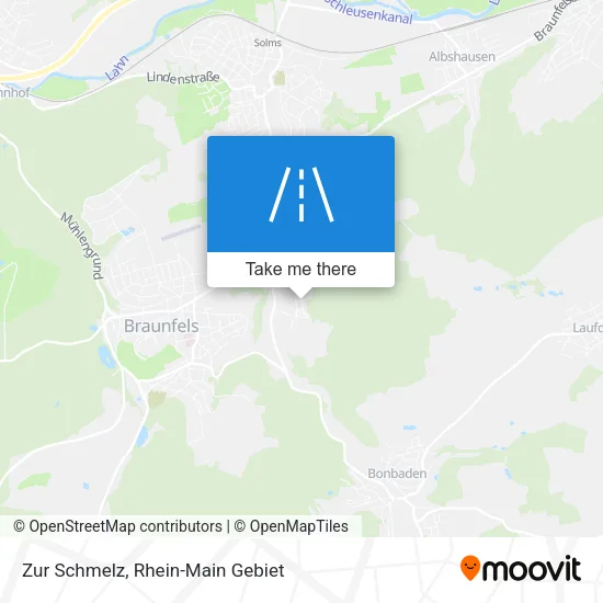 Карта Zur Schmelz