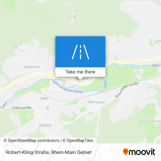 Robert-Kling-Straße map