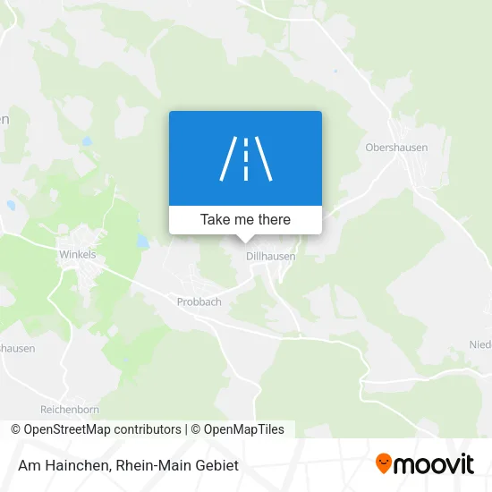 Карта Am Hainchen