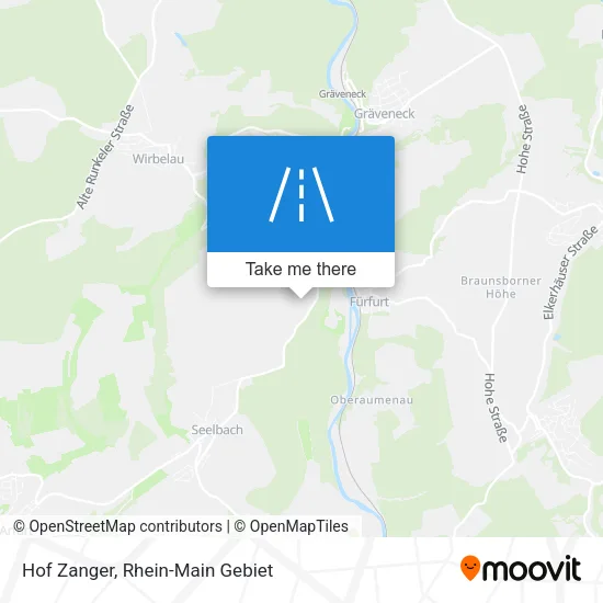 Карта Hof Zanger