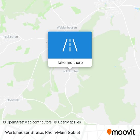 Wertshäuser Straße map