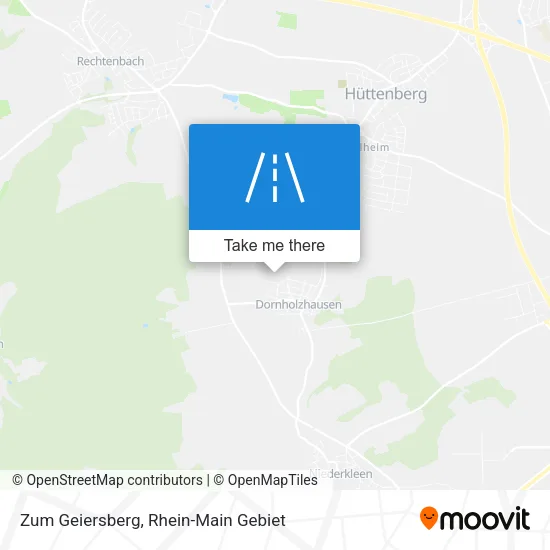 Карта Zum Geiersberg