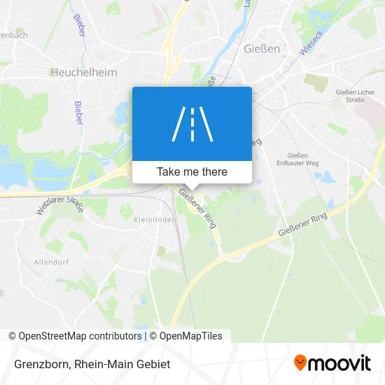 Карта Grenzborn