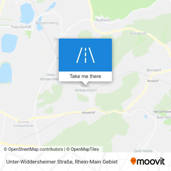 Карта Unter-Widdersheimer Straße