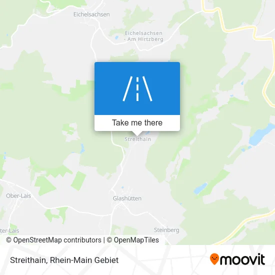 Карта Streithain