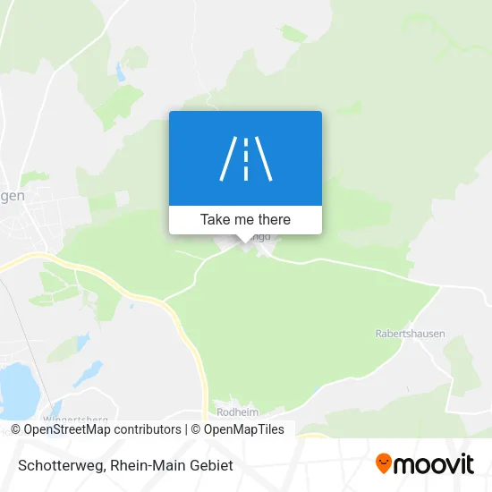 Карта Schotterweg