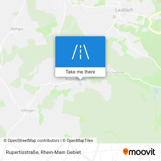 Карта Rupertisstraße