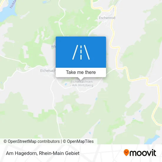 Карта Am Hagedorn