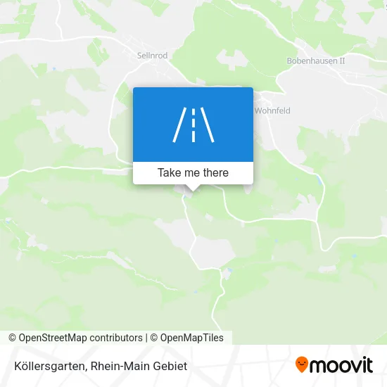 Карта Köllersgarten