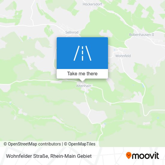 Wohnfelder Straße map