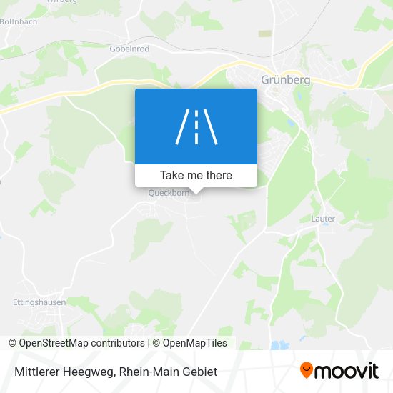 Карта Mittlerer Heegweg