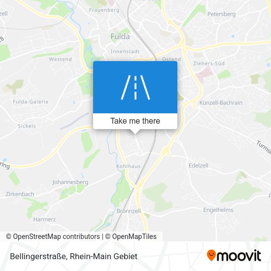 Bellingerstraße map