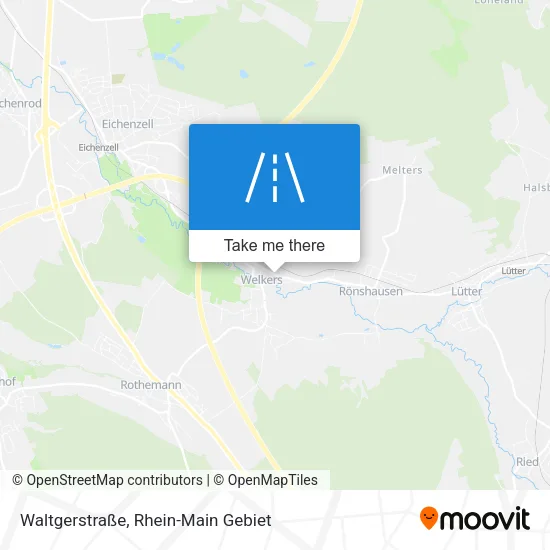 Карта Waltgerstraße