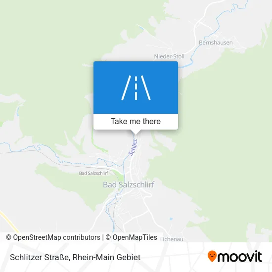 Schlitzer Straße map